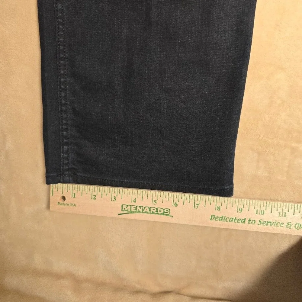 Levis 569 Straight Fit Jeans Mens 36x34‎ Dark Indigo Blue Stretch 893